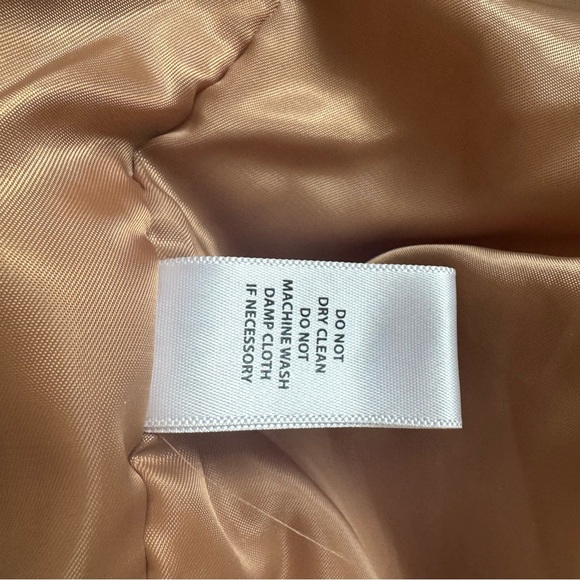 Smoke Rise Brown Faux Leather PU Zipper Buckle Accents Biker Jacket Size XL - Picture 11 of 13